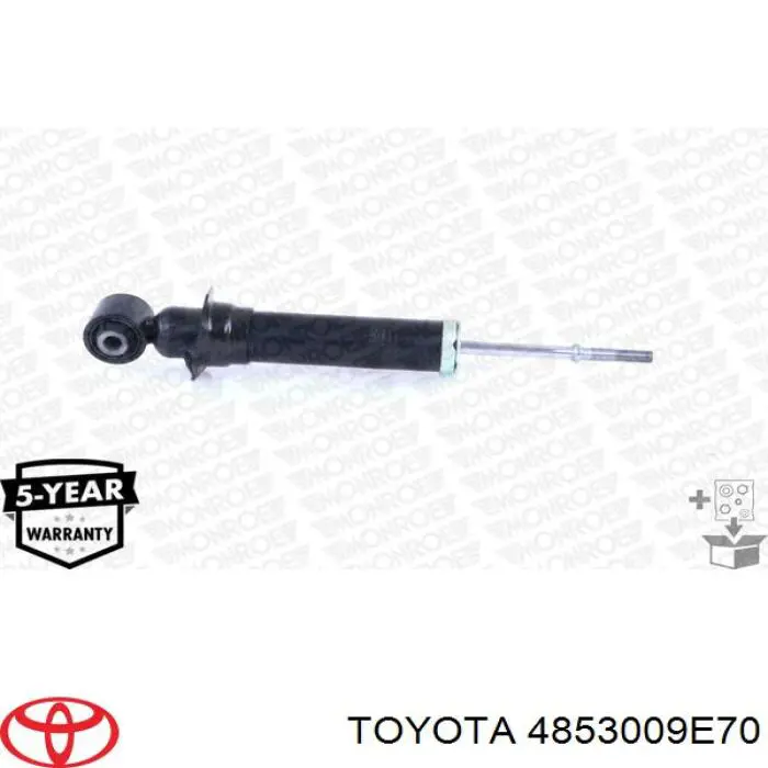 4853009E70 Toyota amortiguador trasero