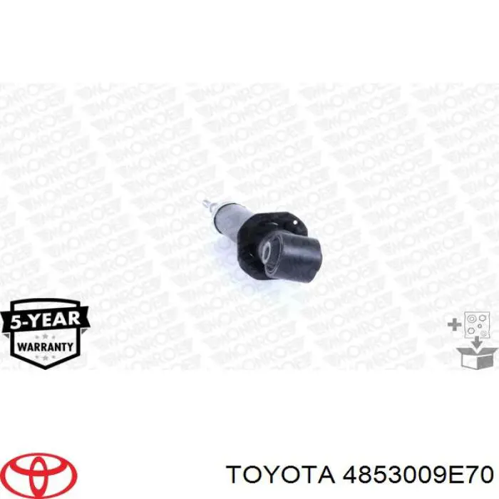 Comprar 4853009E70 Toyota Amortiguador trasero