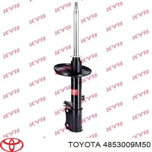 4853009M50 Toyota amortiguador trasero derecho