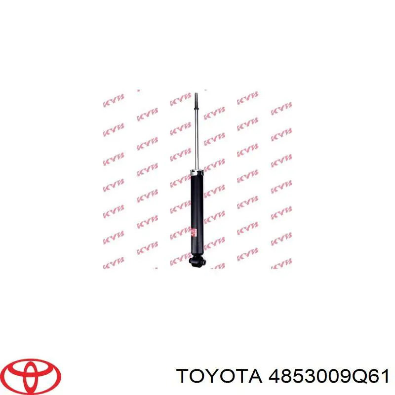 4853009Q61 Toyota amortiguador trasero