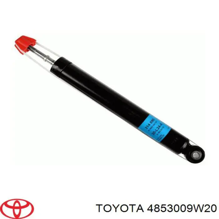 4853009S90 Toyota amortiguador trasero