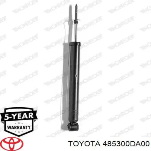 485300DA00 Toyota Amortiguador trasero derecho