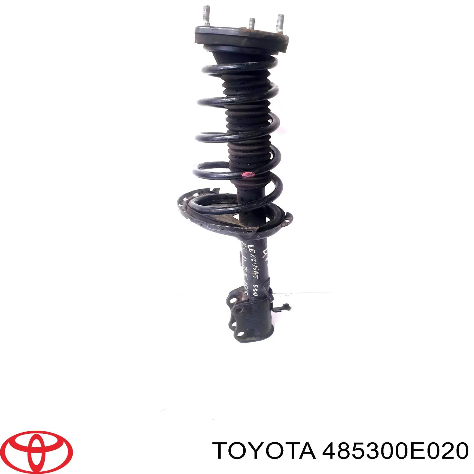 485300E020 Toyota amortiguador trasero derecho