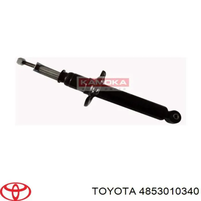 4853010340 Toyota amortiguador trasero