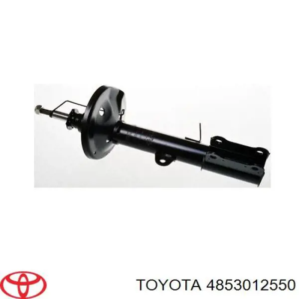 4853012550 Toyota amortiguador trasero derecho