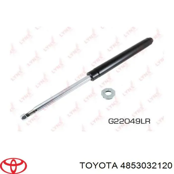 Comprar 4853032120 Toyota Amortiguador trasero derecho