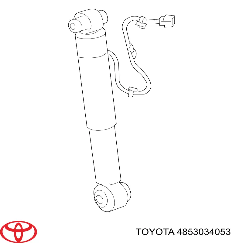 Amortiguadores posteriores para Toyota Sequoia (K6)