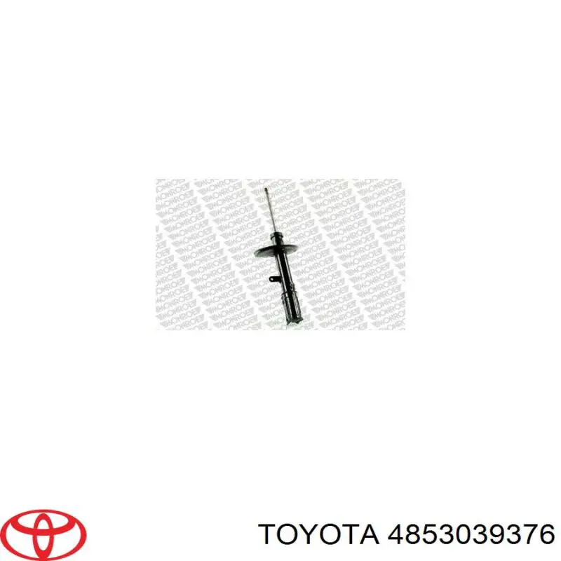 4853039376 Toyota amortiguador trasero derecho