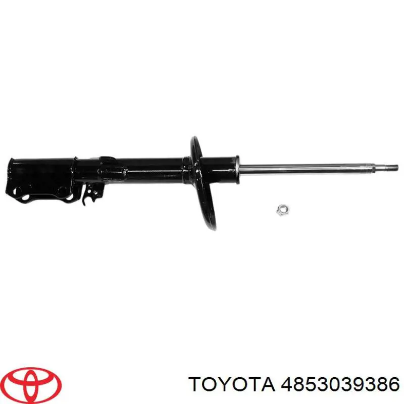 4853039386 Toyota amortiguador trasero derecho