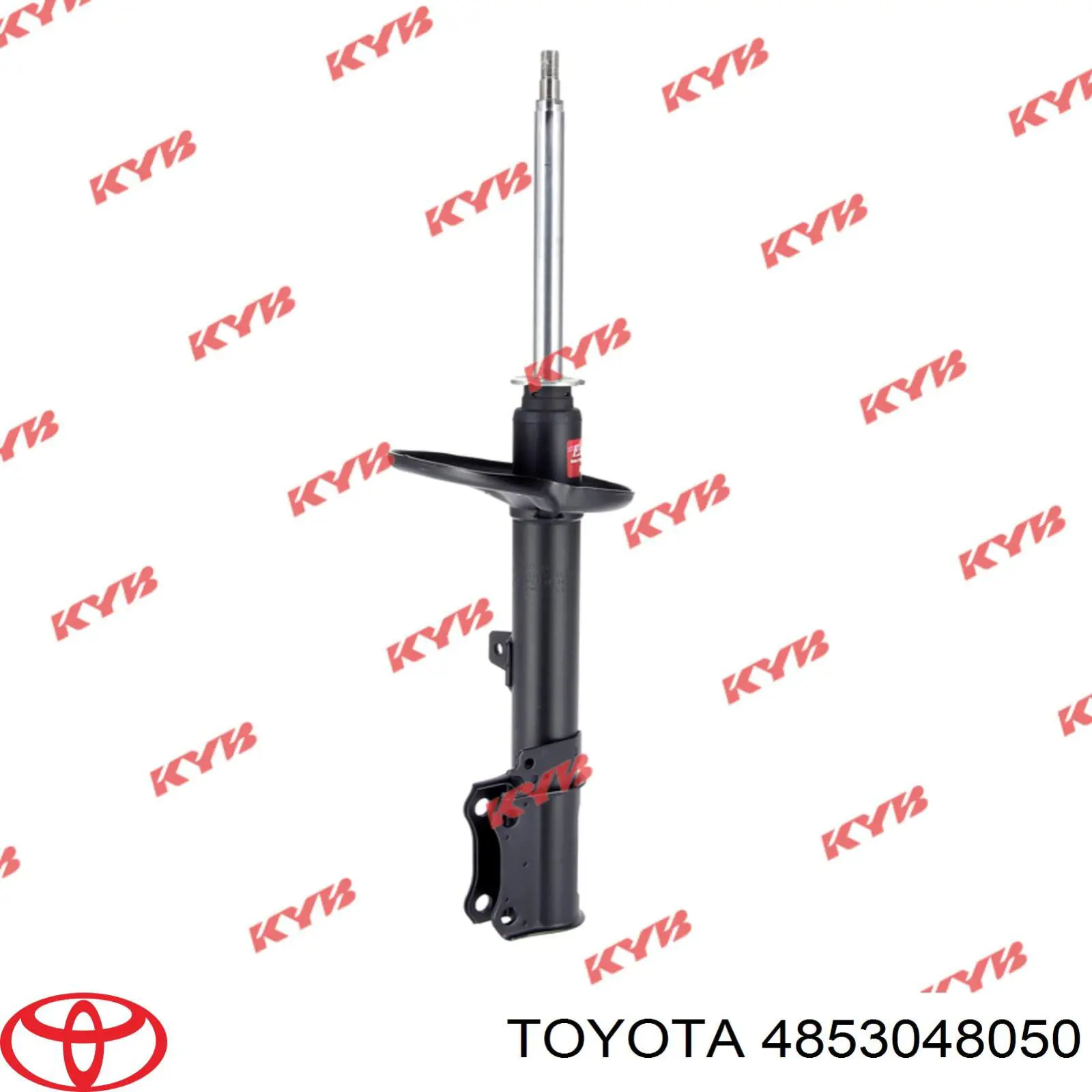 48530-48050 Toyota amortiguador trasero derecho