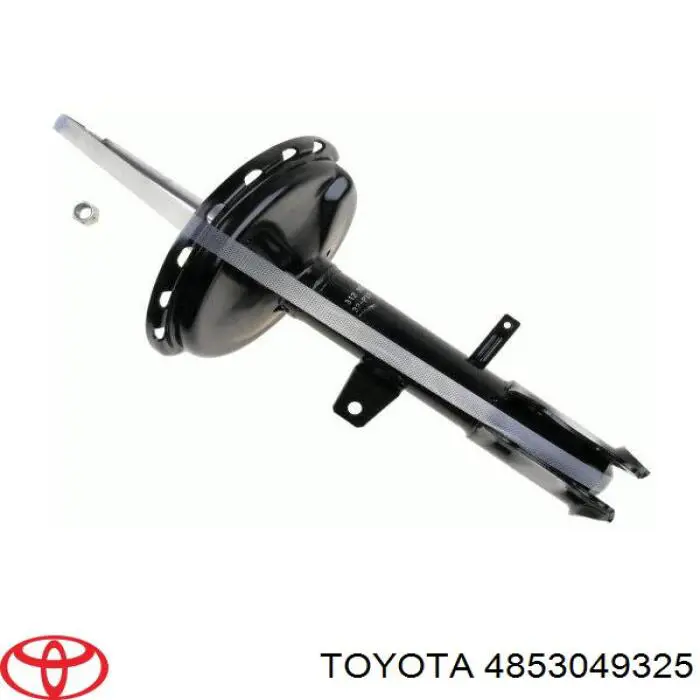 4853049325 Toyota amortiguador trasero derecho