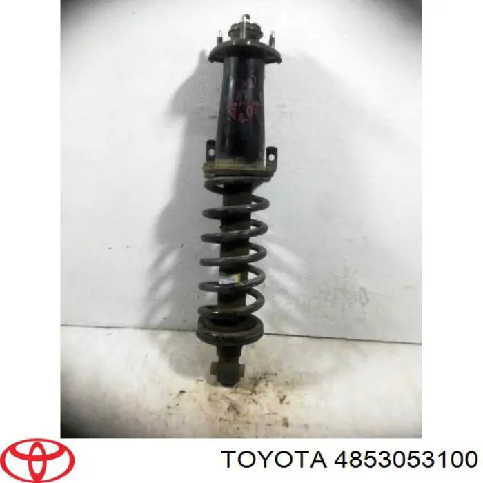 4853053100 Toyota amortiguador trasero