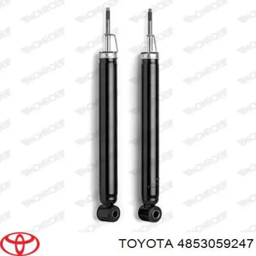 4853059247 Toyota amortiguador trasero