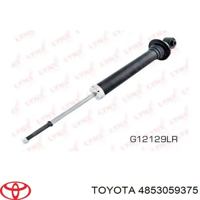 4853059375 Toyota amortiguador trasero