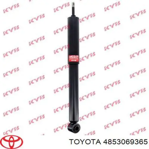 4853069365 Toyota amortiguador trasero