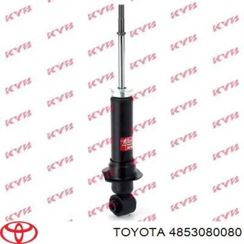 4853080080 Toyota amortiguador trasero