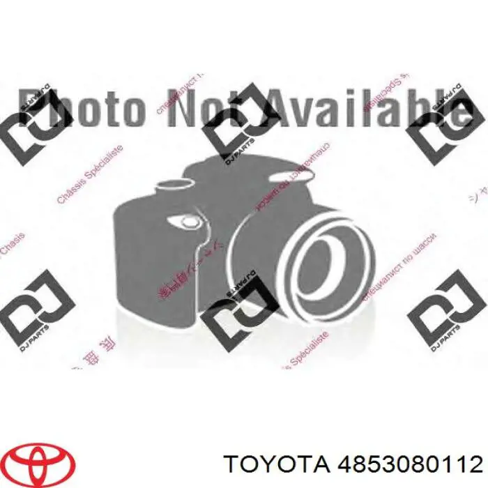 4853080112 Toyota amortiguador trasero derecho