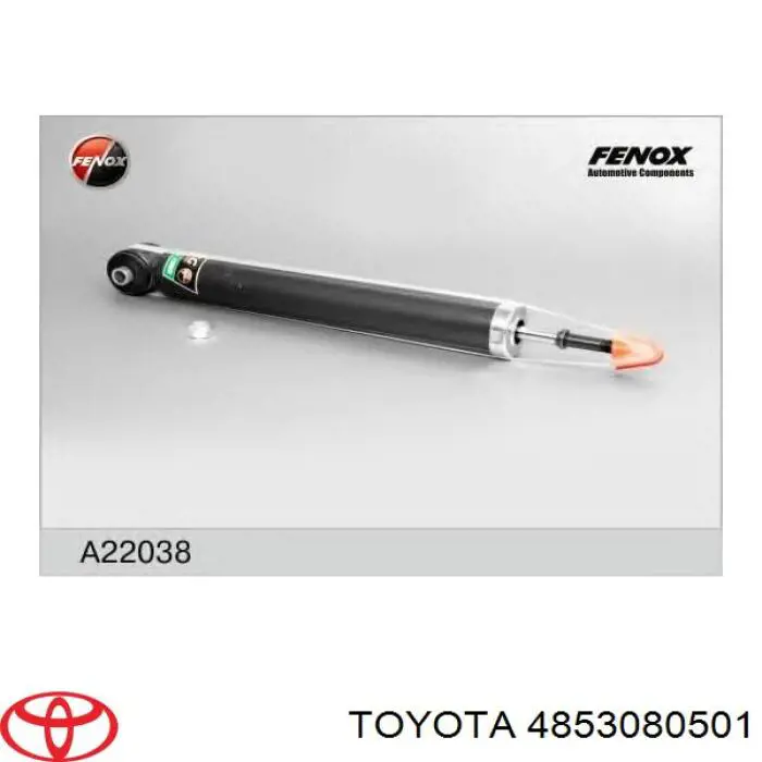 Amortiguador trasero derecho Toyota 4853080501 precio, desde 35,66 EUR