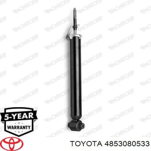 Comprar 4853080533 Toyota Amortiguador trasero derecho