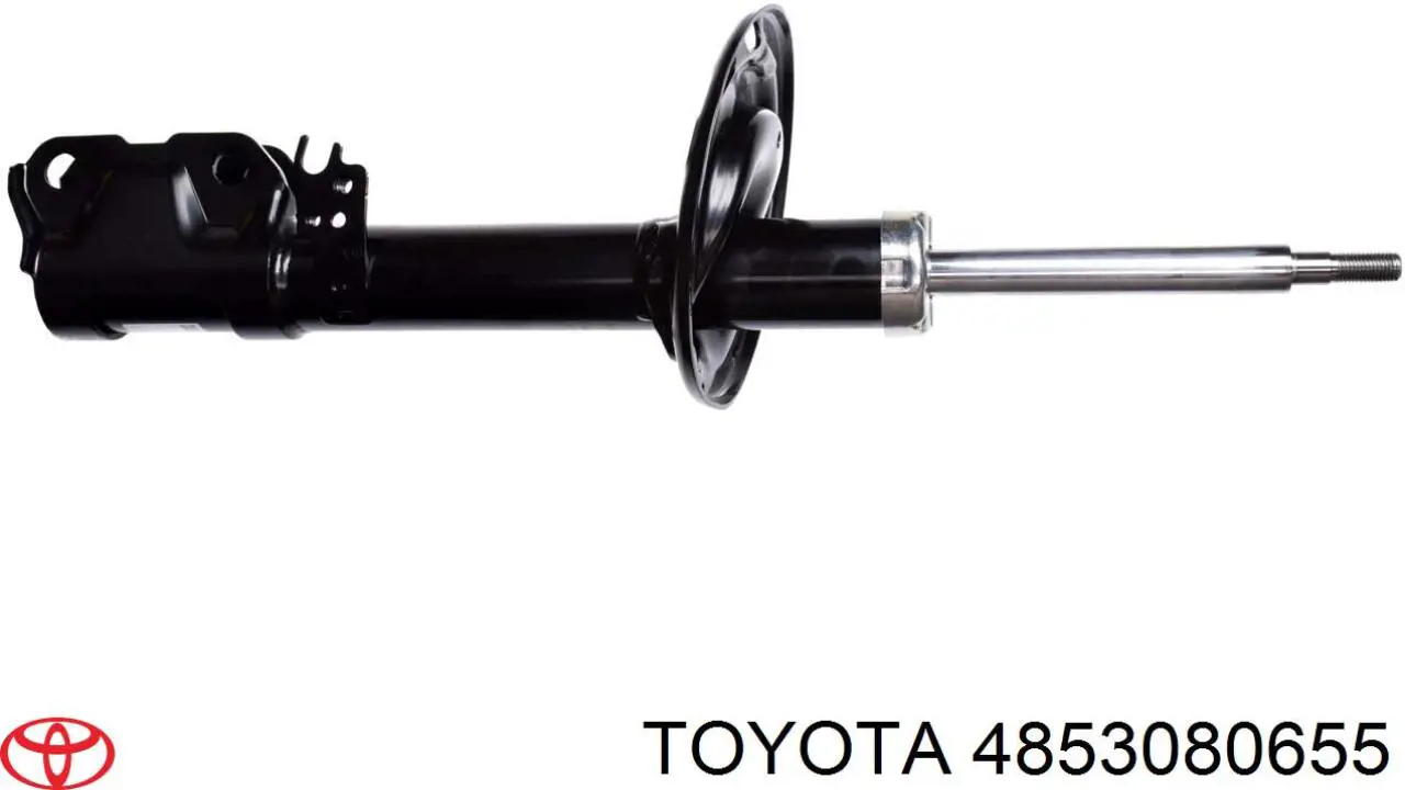 4853080640 Toyota amortiguador trasero derecho