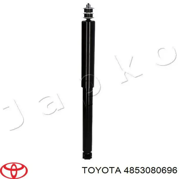 4853080696 Toyota Amortiguador trasero derecho