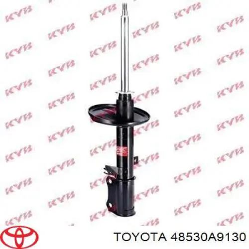 48530A9130 Toyota amortiguador trasero derecho