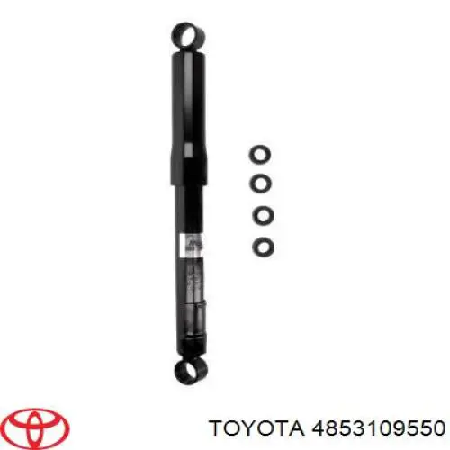 4853109550 Toyota amortiguador trasero