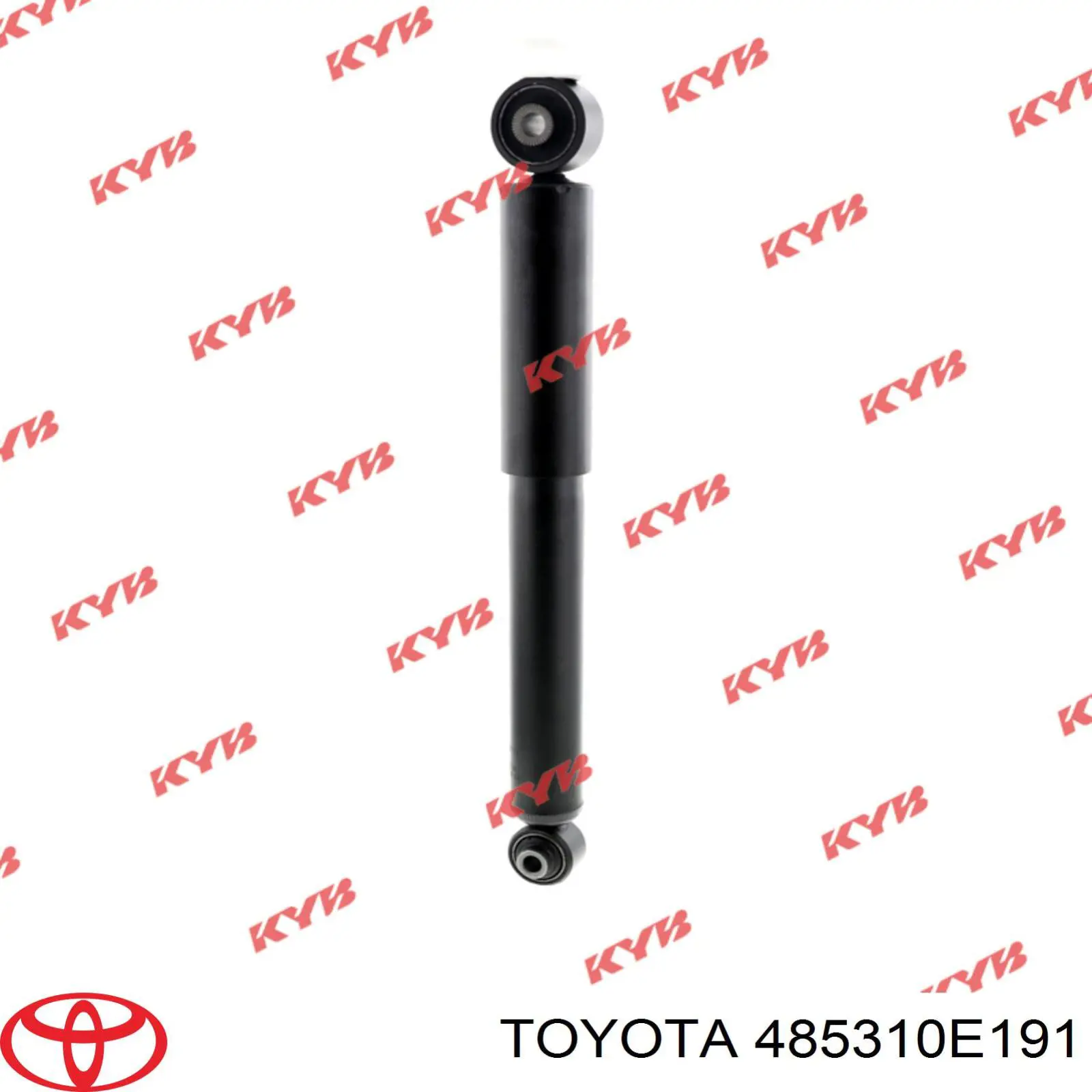 485310E191 Toyota amortiguador trasero