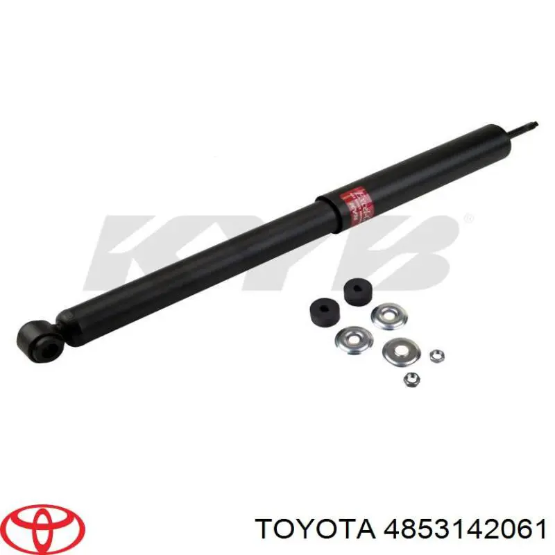 4853142061 Toyota amortiguador trasero