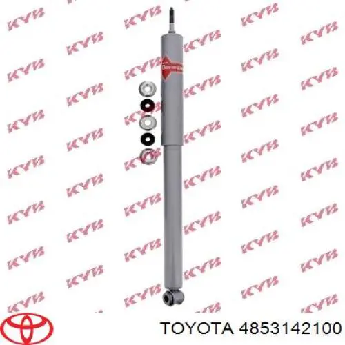 4853142100 Toyota amortiguador trasero