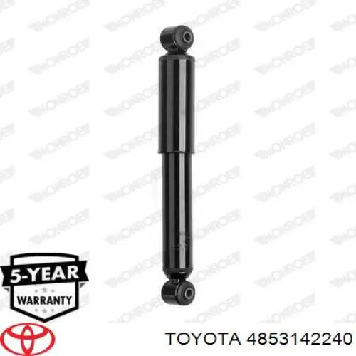 4853142240 Toyota amortiguador trasero