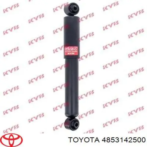 4853142500 Toyota amortiguador trasero