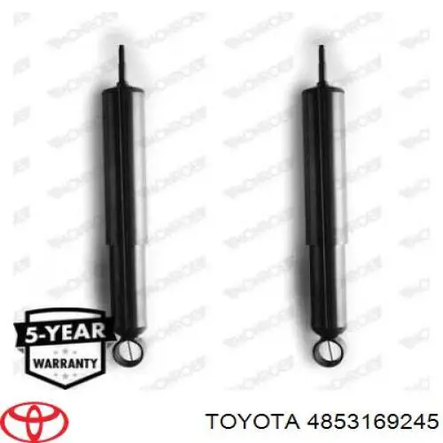 4853169245 Toyota amortiguador trasero