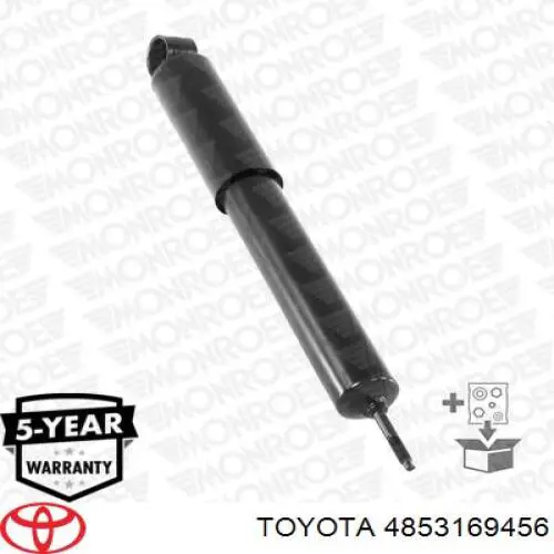 4684682AB Chrysler Amortiguadores posteriores