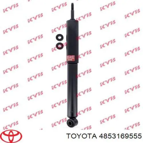 4853169555 Toyota amortiguador trasero