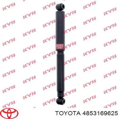 4853169625 Toyota Amortiguadores posteriores