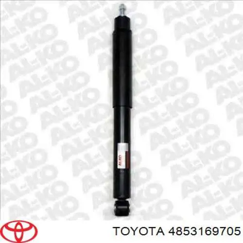 4853169705 Toyota amortiguador trasero