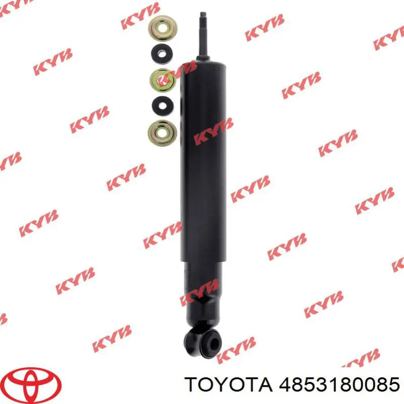 Amortiguadores posteriores para Toyota Corolla (E9)