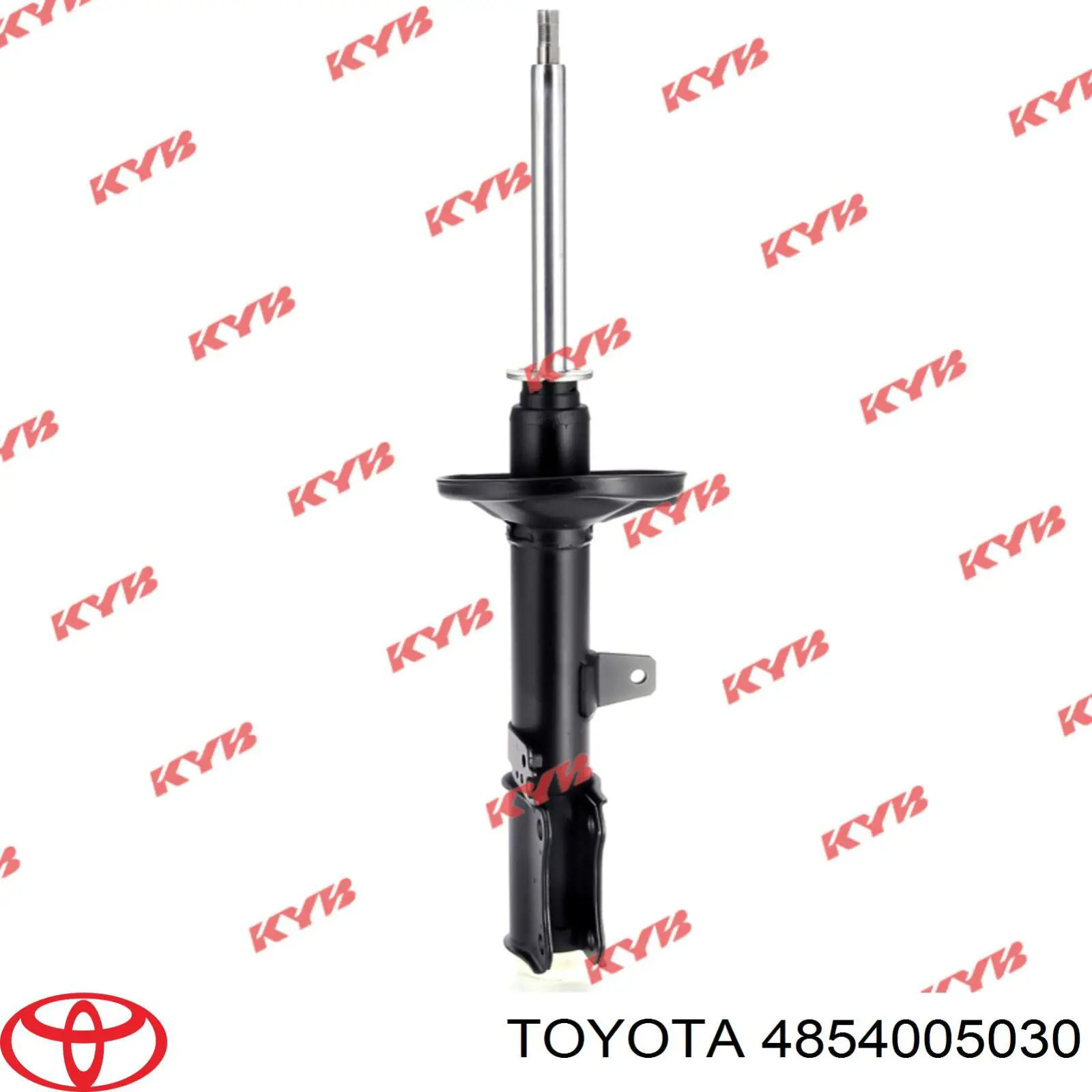 4854005030 Toyota amortiguador trasero izquierdo