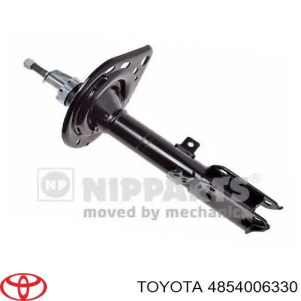 4854006330 Toyota amortiguador trasero izquierdo