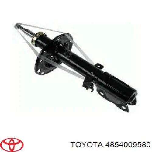 4854009580 Toyota amortiguador trasero izquierdo