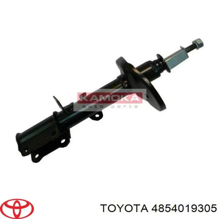 4854019305 Toyota amortiguador trasero izquierdo