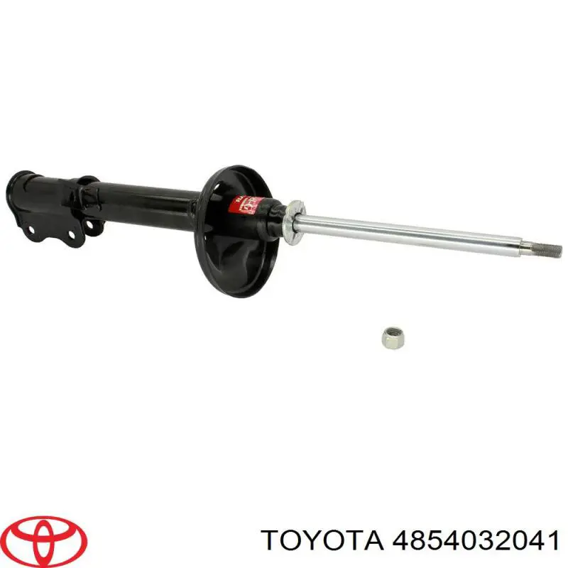 4854032041 Toyota amortiguador trasero izquierdo