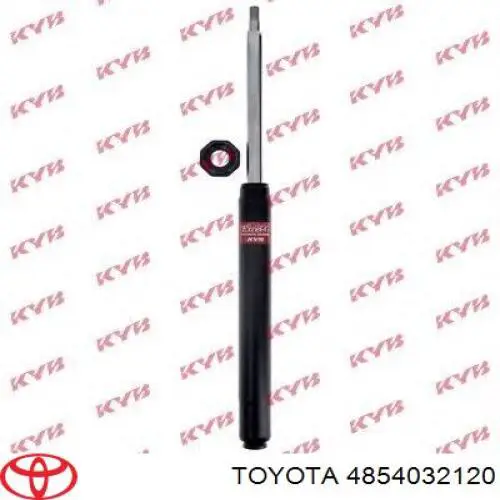 Comprar 4854032120 Toyota Amortiguador trasero derecho