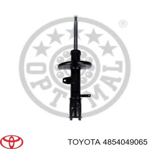 Amortiguador trasero izquierdo 4854049115 Toyota