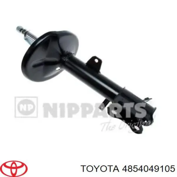 4854049105 Toyota amortiguador trasero izquierdo