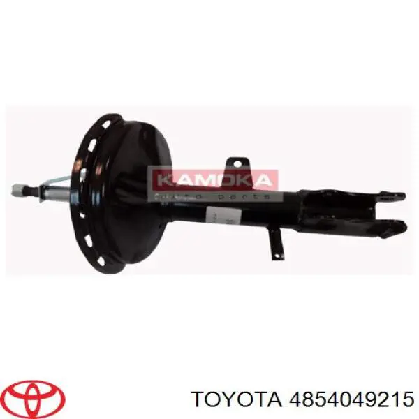 4854049215 Toyota amortiguador trasero izquierdo