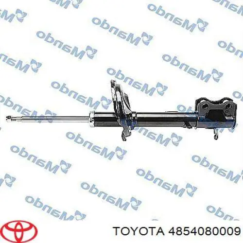 4854080009 Toyota Amortiguador trasero izquierdo