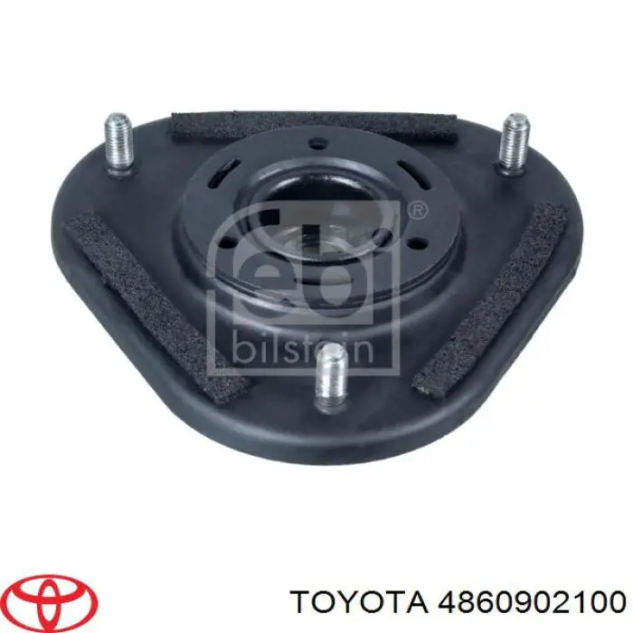 4860902100 Toyota soporte amortiguador delantero