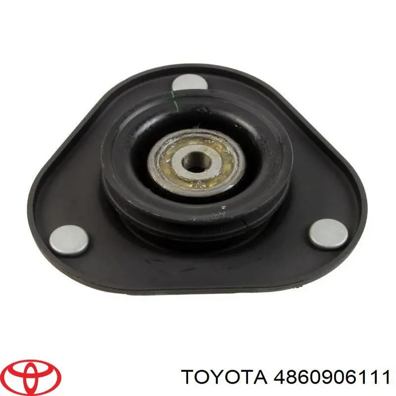 4860906111 Toyota soporte amortiguador delantero izquierdo